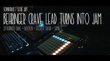 Behringer Crave lead sound turns into peaceful  jam [ Ambient - Soundscape - Score ]