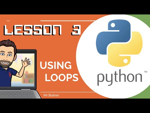 PYTHON CODING - LESSON 3 - USING LOOPS - YouTube