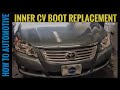 How to Replace the Passenger Side Inner CV Boot on a 2008 Toyota Avalon