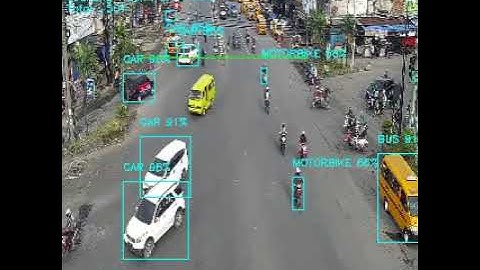 Vehicle Detection, Counting and Sorting Algorithm Using Yolo V3
