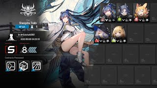 【明日方舟/Arknights】【Contingency Contract #11 Fake Waves】Day 6 Risk 8 Low End   Ling