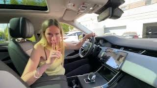 видео: Черный опасный Range Rover Evoque. Лиса рулит картинка: Черный опасный Range Rover Evoque. Лиса рулит