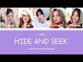 i-dle 'HIDE AND SEEK' (Gals Can't Be Kind to Otaku!?) Anime Theme Song Easy Lyrics (Jpn/Rom/Eng)