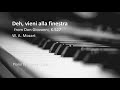 Deh vieni alla finestra from don giovanni k527  wa mozart piano accompaniment