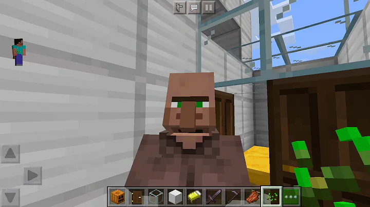 makeing a big house  in Minecraft