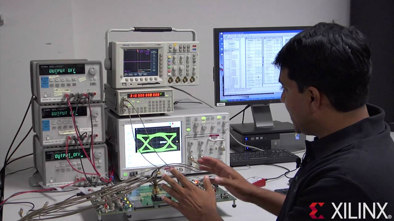 최초의 Xilinx Virtex-7 FPGA 데모