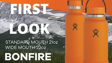 Hydro Flask 32oz Timberline Limited Edition Series - Bonfire - Unboxing and First Look