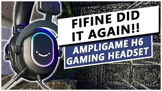 BEST Microphone For A Gaming Headset | FIFINE AMPLIGAME H6