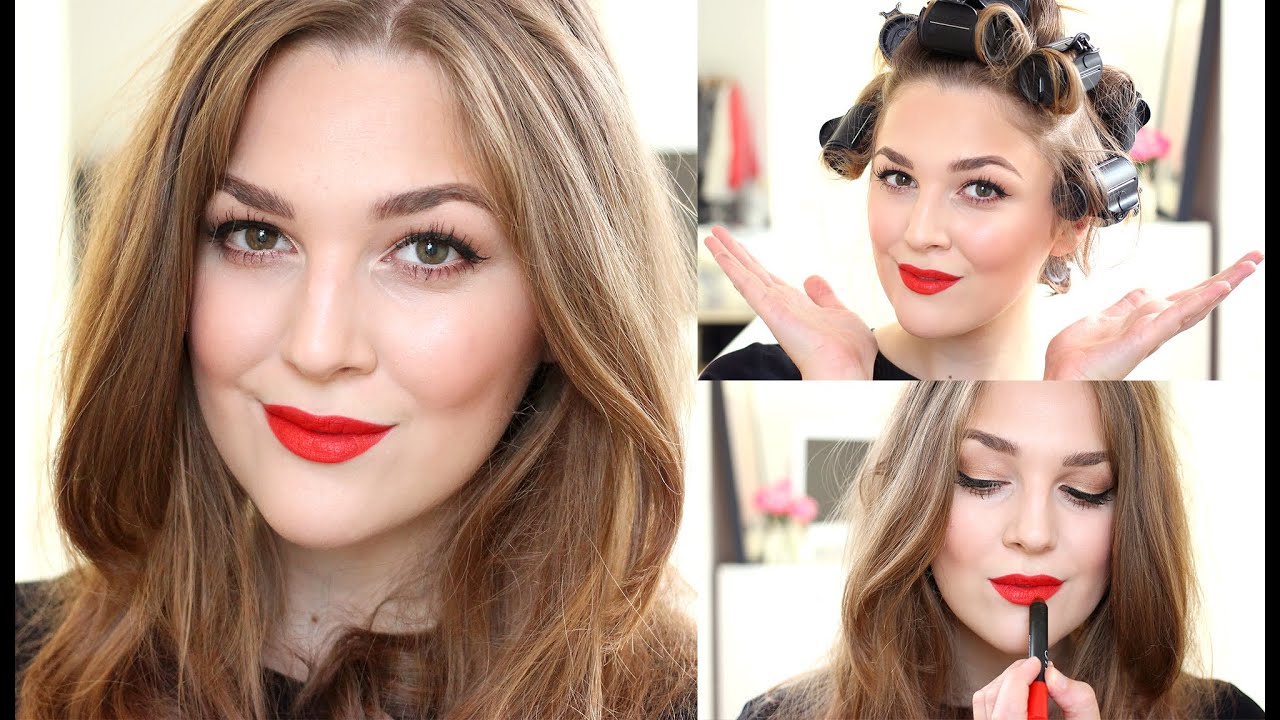 Get Ready With Me: Red Lips & Winged Liner | I Covet Thee