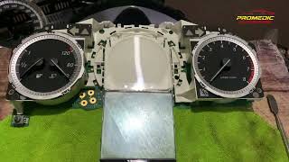 How To Fix Instrument Cluster LCD Sunburn Mercedes Benz | Restored Like New !