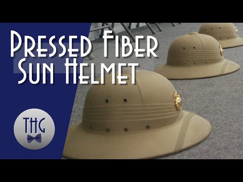 The Pressed Fiber Sun Helmet
