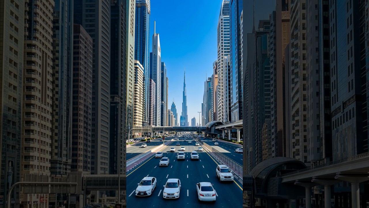 Sheikh Zayed road Dubai trip | #dubairoads #dubairoadview #dubairoadtrip