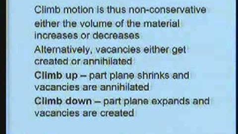 Lecture - 15 Crystal Imperfections