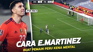 Pantas Disebut Kiper Terbaik Dunia !!! Lihatlah Bagaimana E.Martinez Buat Pemain Lawan Kena Mental