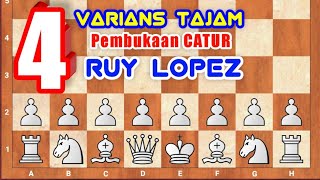 4 VARIAN PEMBUKAAN CATUR RUY LOPEZ