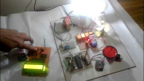 RF Based Security System With Home Automation