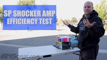 SP Shocker AMP Paintball Gun - Efficiency Test