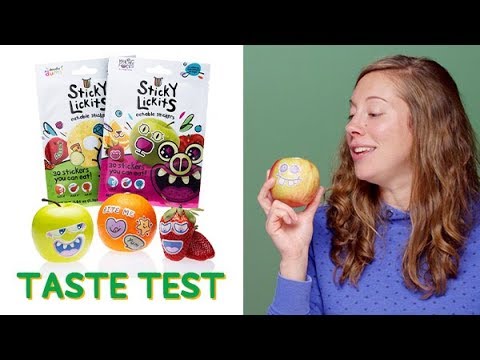 Sticky Lickits Taste Test - Sticky Lickits Taste Test