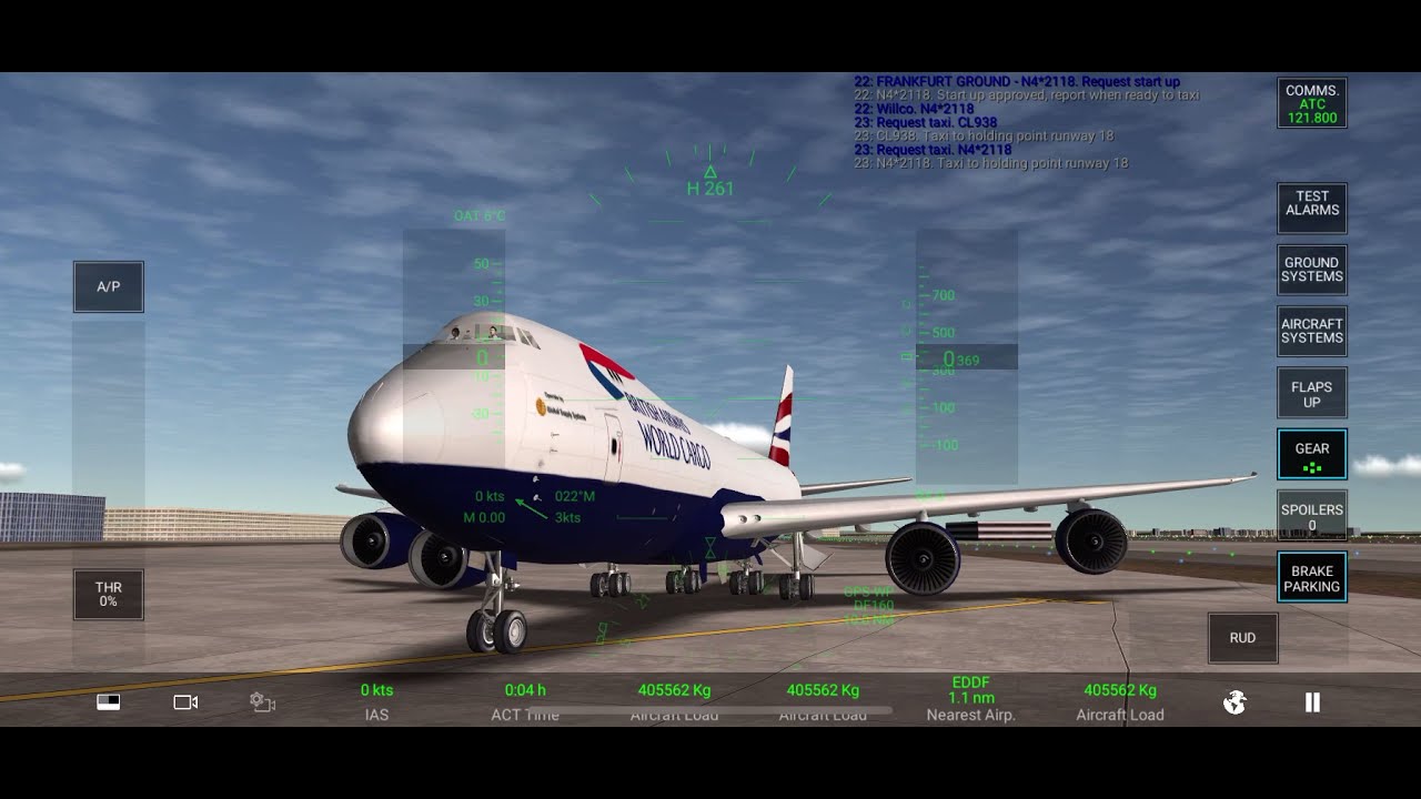 🎄RFS CHRISTMAS SPECIAL🎄: BA World Cargo 747-8F Frankfurt to London (full gameplay on iPhone) 🔴 LIVE
