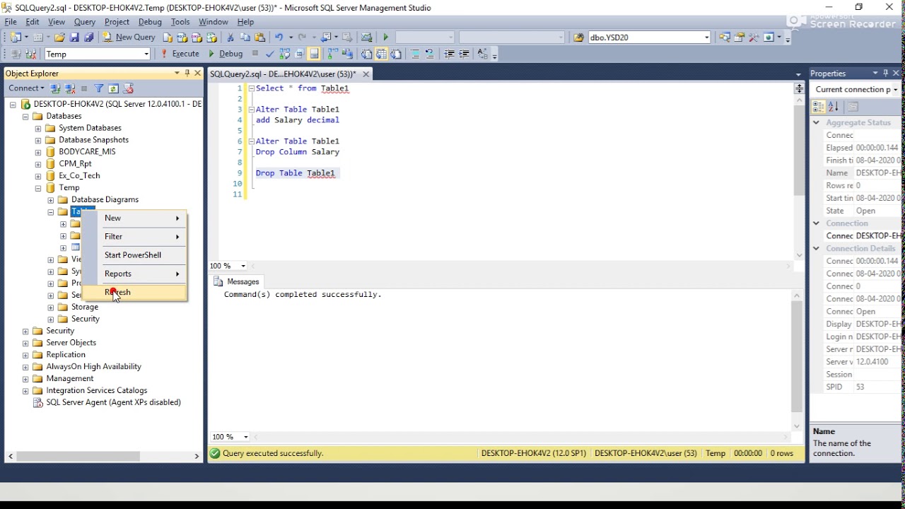 SQL Select From Table Given Day - YouTube Auto PHP Script
