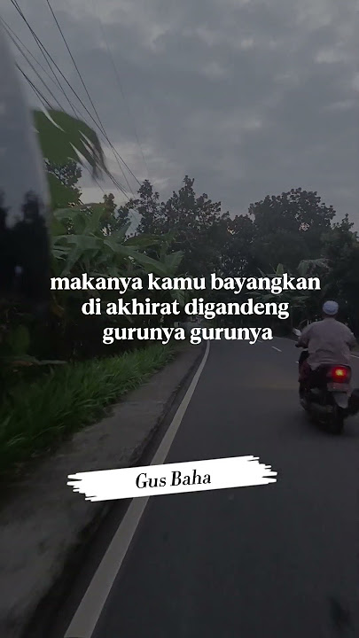 di Gandeng nabi di akhirat #gusbaha #ceramah #motivation