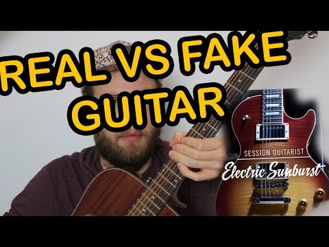 Guitar Plugin VS Real Guitar (Native Instruments Electric Sunburst)