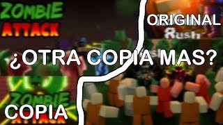 ¿Otra copia mas? || Zombie attack || Roblox review