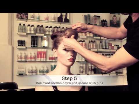 Rockabilly Hair Up Tutorial From Vision Hair Salon London Youtube