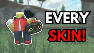 RANKING EVERY DJ BOOTH SKIN! | SHOWCASE   REVIEW - Tower Defense Simulator Roblox