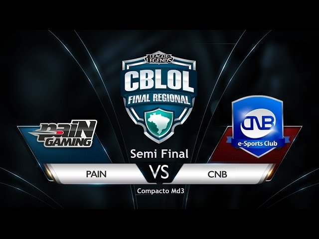 Campeonato Brasileiro de LoL 2013 - paiN x CNB Final Md5 Jogos1 e 2 