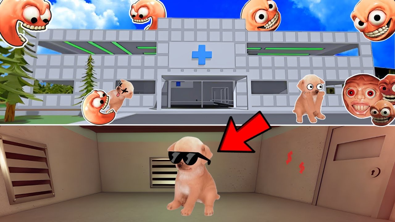 GAMEPLAY NARRADO 🗣️ CONSTRUI UNA BASE SECRETA EN EL NUEVO HOSPITAL DE LOS CABEZONES  (GEF)  (ROBLOX)