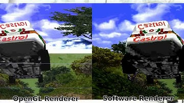 [LinuxPlaying] Yabause (Saturn) // SegaRally ( Comparison Opengl / Software renderer)