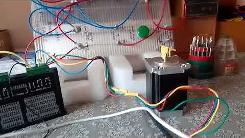 Stepper Motor 25 Kg programming with Delta PLc with Stepper Driver DM 556 microsteo driver