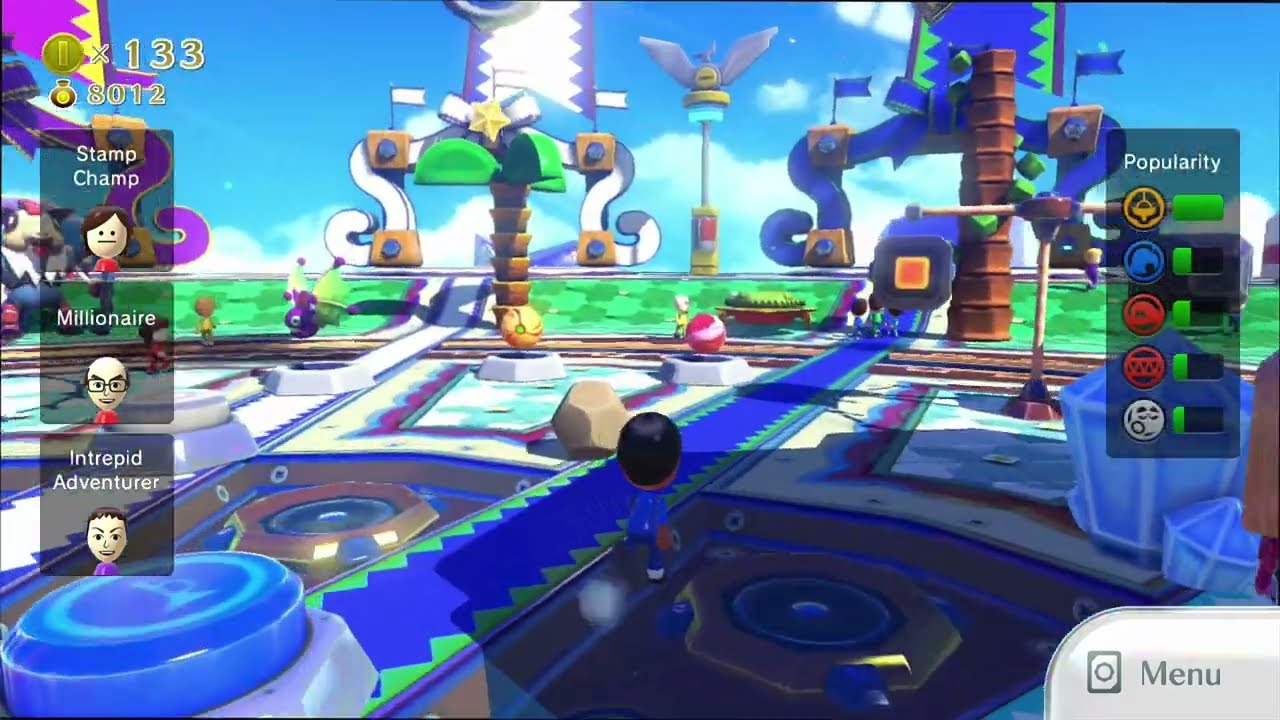 Nintendo Land - Nintendo Land Plaza - Mii Visitors From Miiverse