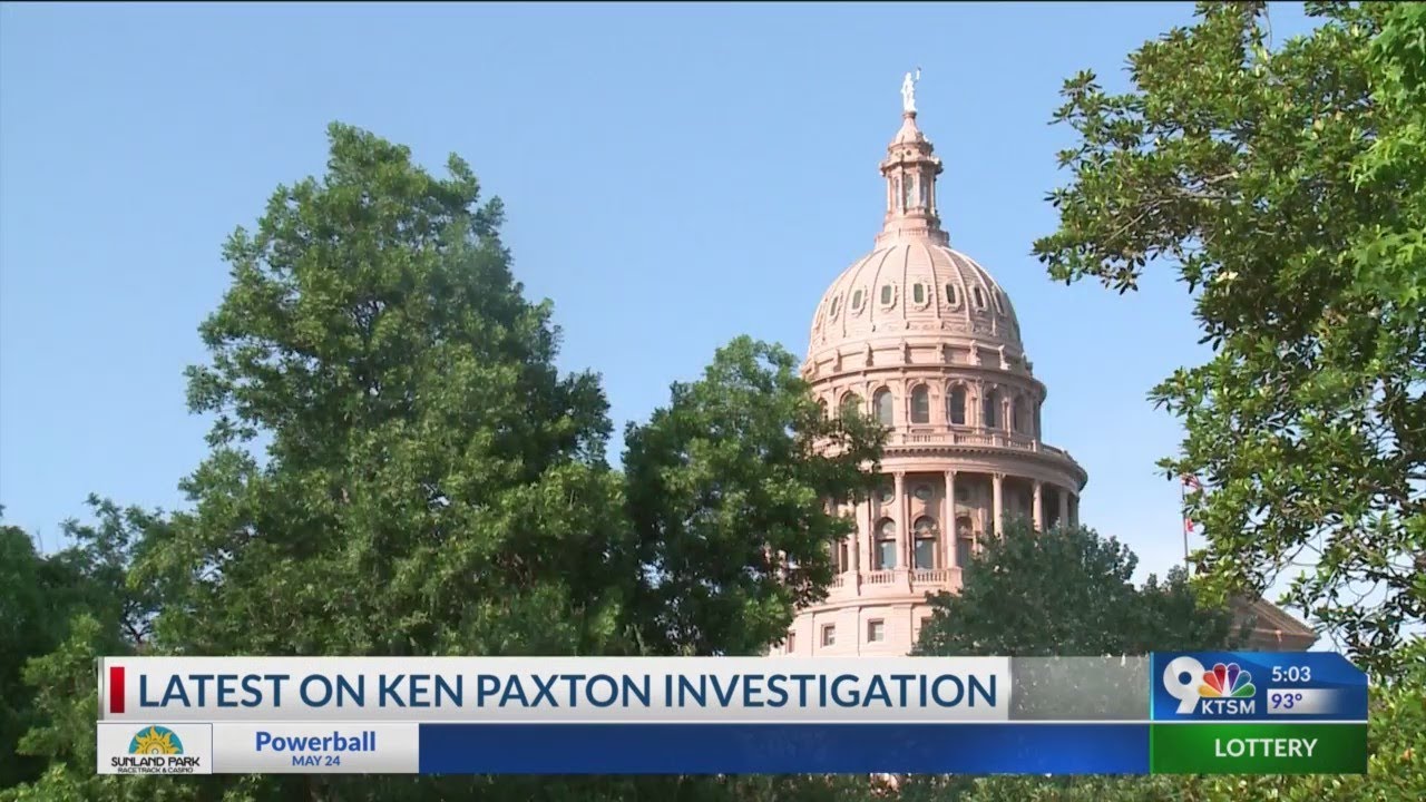 Latest on Ken Paxton investigation