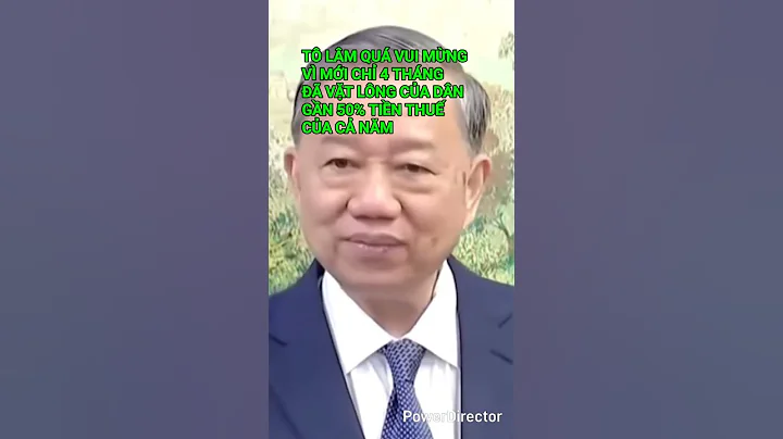 Tô Lâm quá vui mừng khi mới có 4 tháng nhưng đã vặt được 48% tiền thuế của cả năm.