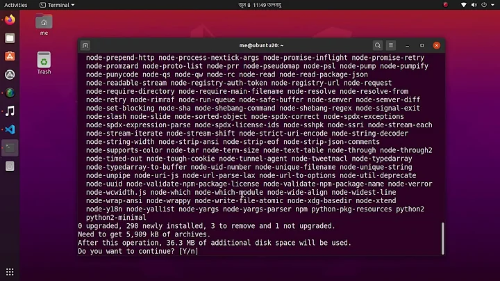 How to upgrade nodejs old version to stable or latest version in Ubuntu 20.04 LTS
