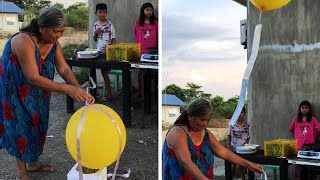 Surprise Fail! Money Tied To Balloon Floats Into Sky