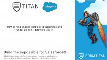 How to read images from files in Salesforce and render them in Titan word-add-in