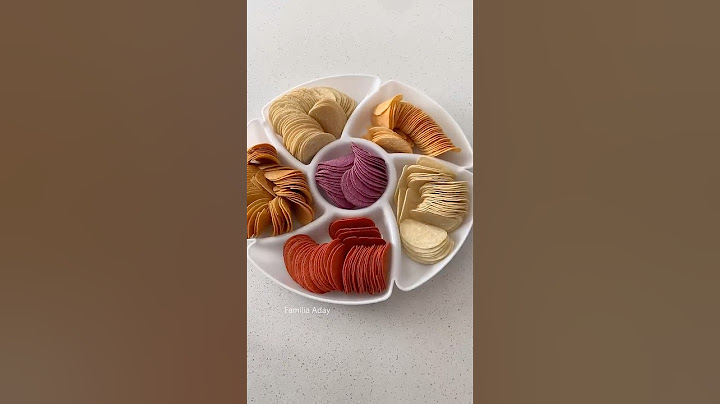 Filling platter with chips | Pringles Platter ASMR #shorts