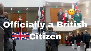 British Citizenship Ceremony 2024| Officially Receiving My British Citizenship| Alhamdulillah|