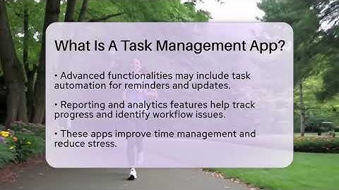What Is A Task Management App? - The Personal Growth Path