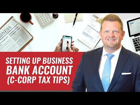 Setting Up Business Bank and Checking Account - (The TIMELINE?)