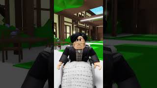 Disabled dad sacrifice his life for spoiled son  #brookhavenstory #robloxbrookhaven #roblox