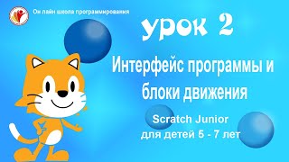 SCRATCH JUNIOR СКРЕТЧ ДЖУНИОР | УРОК 2. ИНТЕРФЕЙС ПРОГРАММЫ | УРОКИ ПРОГРАММИРОВАНИЯ ДЛЯ ДЕТЕЙ