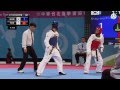 Asian Junior Taekwondo Championships. Final male -63