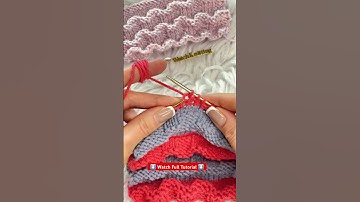 Click the link above for the full tutorial for #3d #reliefstitch by​⁠ #channel