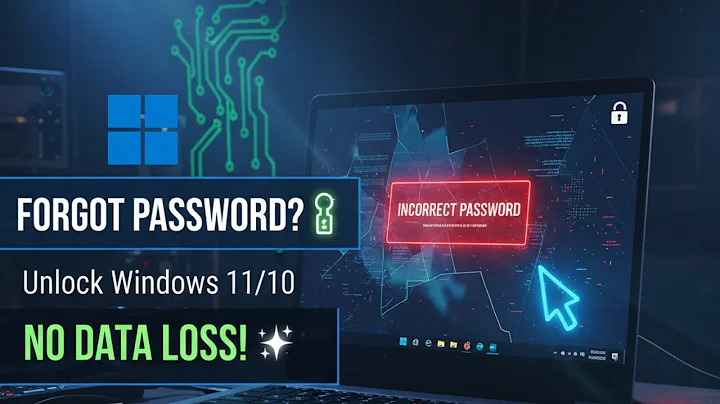How to Reset Windows 10/11 Password (No USB or Format Needed) 🔑💻