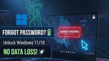 How to Reset Windows 10/11 Password (No USB or Format Needed) 🔑💻