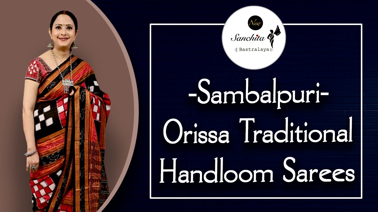 Sambalpuri ikat Odisha handloom cotton jharana saree